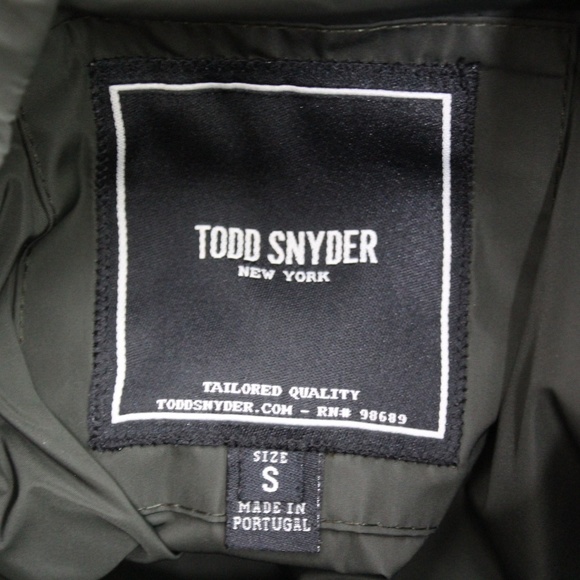 Todd Snyder 100% Polyester Overcoat NWT R1059 - Picture 5 of 6